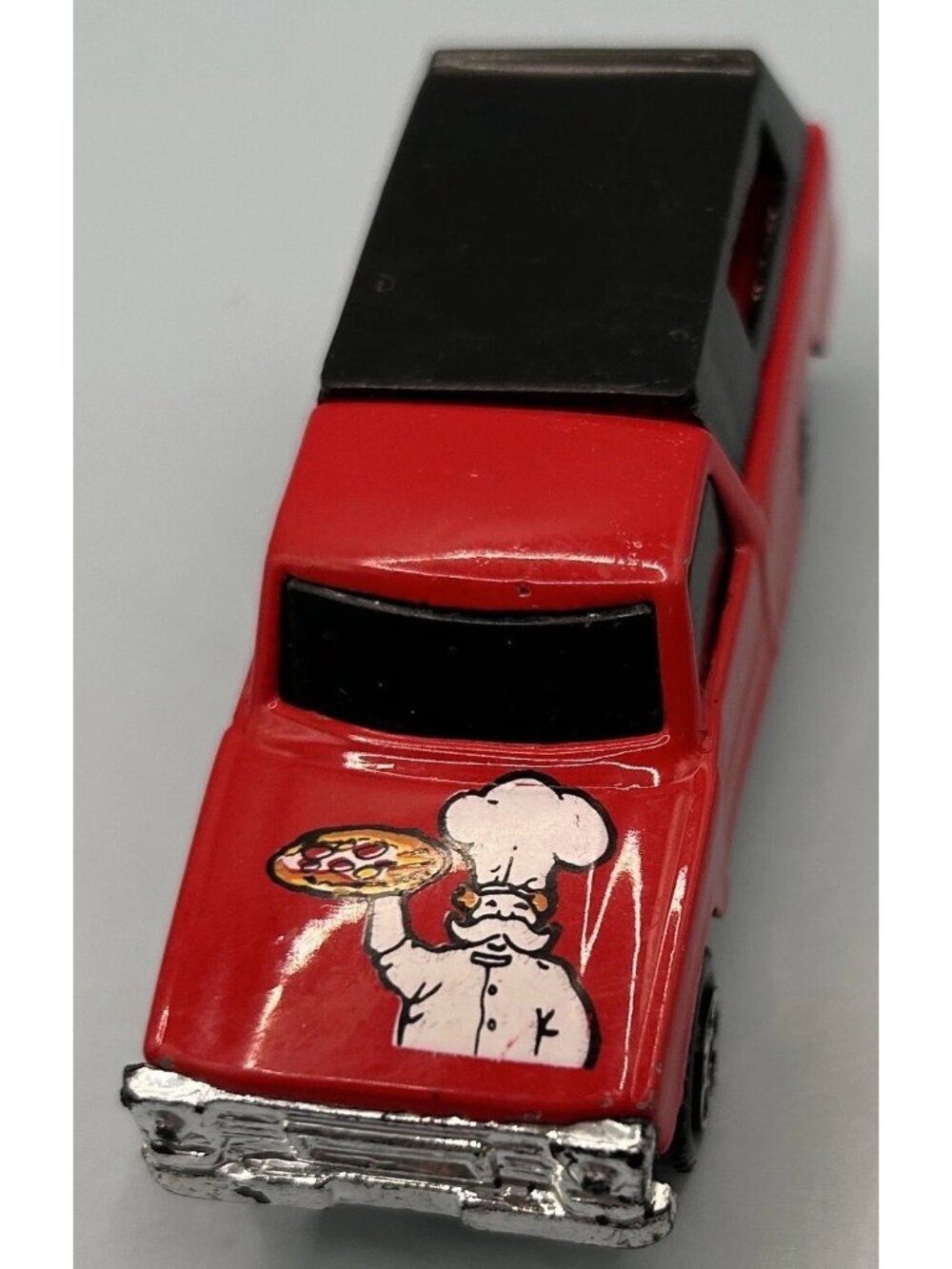 Summer Motor Force Red Pizza S-8635 Ford Courier Delivery Truck Used